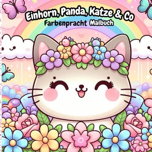 Einhorn, Panda, Katze & Co - Kawaii Malbuch für Fortgeschrittene Malfans (Einzigartige Kawaii Malbücher, Band 7) Einhorn, Panda, Katze & Co - Kawaii Malbuch für Fortgeschrittene Malfans (Einzigartige Kawaii Malbücher, Band 7) von Independently published