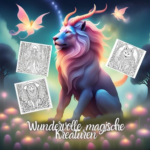 Fantasy Malbuch - " Wundervolle Kreaturen " (Magische Feenwelten und Trollzauber, Band 5) Fantasy Malbuch - " Wundervolle Kreaturen " (Magische Feenwelten und Trollzauber, Band 5) von Independently published