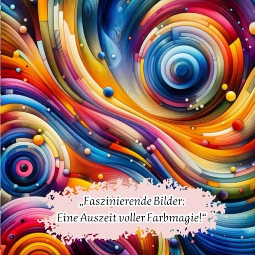 " Faszinierende Bilder - Eine Auszeit voller Farbmagie ! " wundervolles Malbuch für fortgeschrittene Ausmaler (Kunstwolle Muster und Mandalas zum Entspannen, Band 4) von Independently published