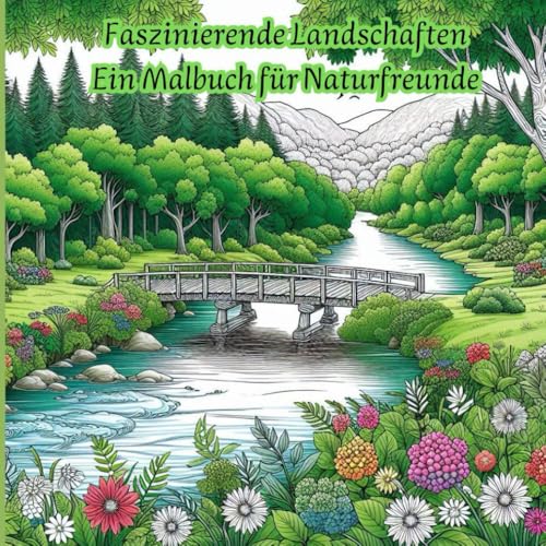 Faszinierende Landschaften: Ein Malbuch für Naturliebhaber (Zauberhafte Landschaften, Band 3) von Independently published
