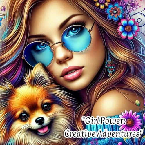 "Girl Power: Creative Adventures" (Wonderful Girls Coloring Book Series:, Band 1) von Independently published