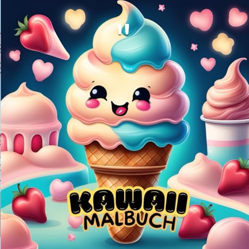 " Kawaii Leckerchen " - zuckersüße Kawaii Süßigkeiten / Ausmalbuch (Leckere Leckereien: Malbuchserie im Kawaii-Stil, Band 1) " Kawaii Leckerchen " - zuckersüße Kawaii Süßigkeiten / Ausmalbuch (Leckere Leckereien: Malbuchserie im Kawaii-Stil, Band 1)