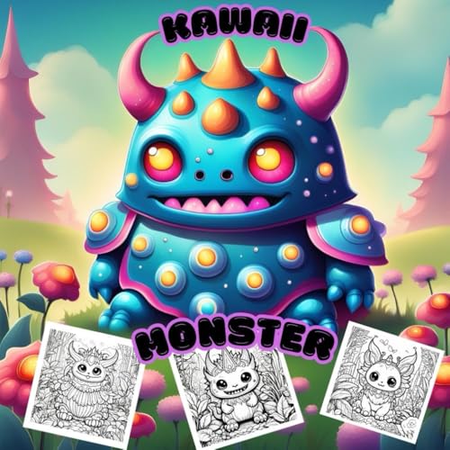 Kawaii Monster - Malbuch (Wundervolle Kawaii Monster, Band 3) Kawaii Monster - Malbuch (Wundervolle Kawaii Monster, Band 3) von Independently published