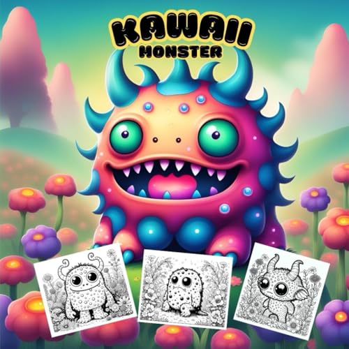 Kawaii niedliche Monster-Malbuch / für kleine Künstler ab 6 Jahre (Wundervolle Kawaii Monster, Band 2) Kawaii niedliche Monster-Malbuch / für kleine Künstler ab 6 Jahre (Wundervolle Kawaii Monster, Band 2) von Independently published