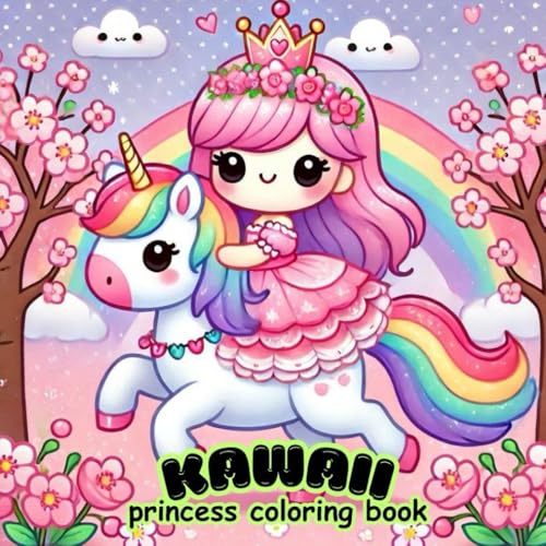 Princess Coloring Book - Kawaii (Einzigartige Kawaii Malbücher, Band 13) Princess Coloring Book - Kawaii (Einzigartige Kawaii Malbücher, Band 13) von Independently published