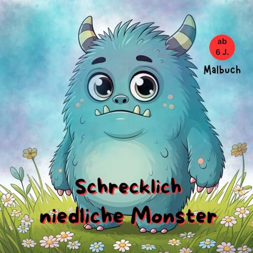 Schrecklich niedliche Monster-Malbuch / für kleine Künstler ab 6 Jahre ("Kreative Welten: Ausmalspaß für Kinder", Band 7) Schrecklich niedliche Monster-Malbuch / für kleine Künstler ab 6 Jahre ("Kreative Welten: Ausmalspaß für Kinder", Band 7) von Independently published