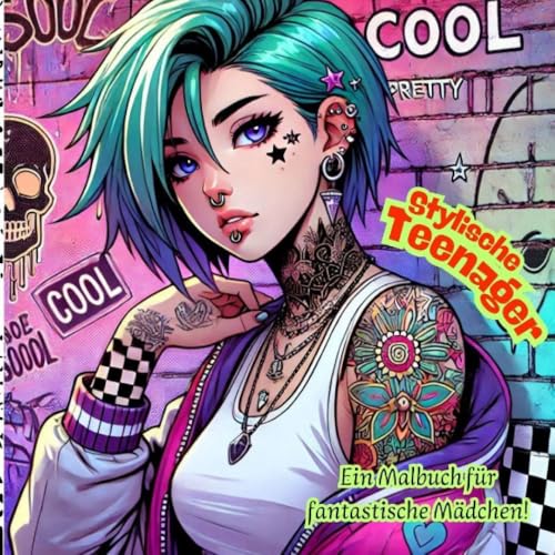 Stylische Teenager - Ein Malbuch für fantastische Mädchen: DE Stylische Teenager - Ein Malbuch für fantastische Mädchen: DE von epubli