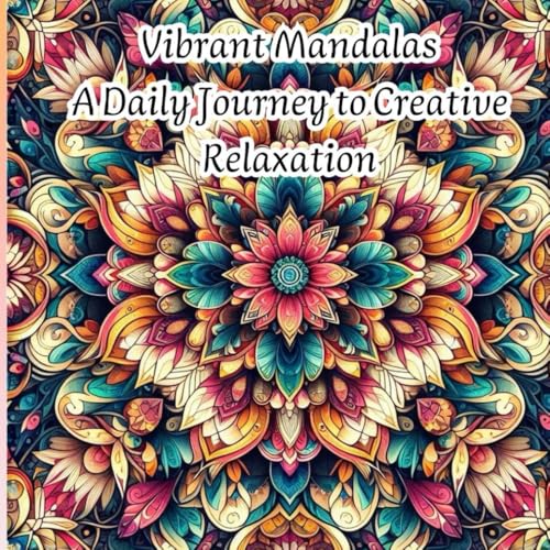 Vibrant Mandalas - A Daily Journey Creative Relaxation (Creative relaxation for each day) von Independently published