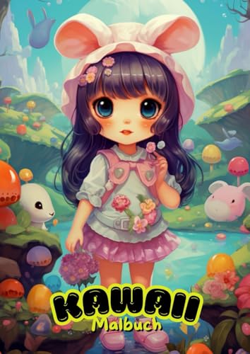 Wunderbar Kawaii Motive / Malbuch für jeden kreativen Kawaii Fan Wunderbar Kawaii Motive / Malbuch für jeden kreativen Kawaii Fan