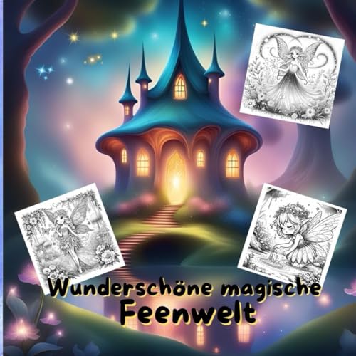 Wunderschöne magische Feenwelt - Malbuch für Groß und Klein (Magische Feenwelten und Trollzauber, Band 3) Wunderschöne magische Feenwelt - Malbuch für Groß und Klein (Magische Feenwelten und Trollzauber, Band 3)