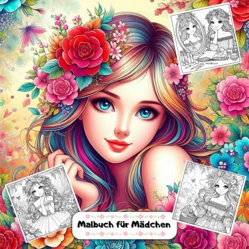 Wunderschönes Mädchen Malbuch - maximaler malspaß mit sehr vielen bezaubernden Details Wunderschönes Mädchen Malbuch - maximaler malspaß mit sehr vielen bezaubernden Details