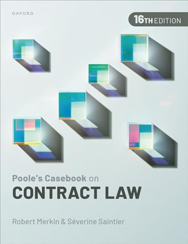 Poole's Casebook on Contract Law von Oxford University Press