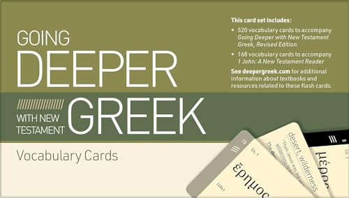Going Deeper With New Testament Greek Vocabulary Cards von B&H Academic