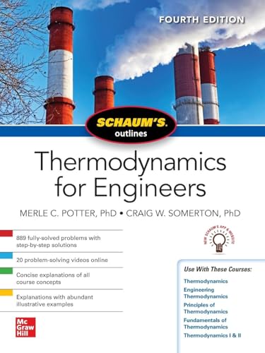 Schaums Outline of Thermodynamics for Engineers, Fourth Edition (Schaum's Outlines) von McGraw-Hill Education