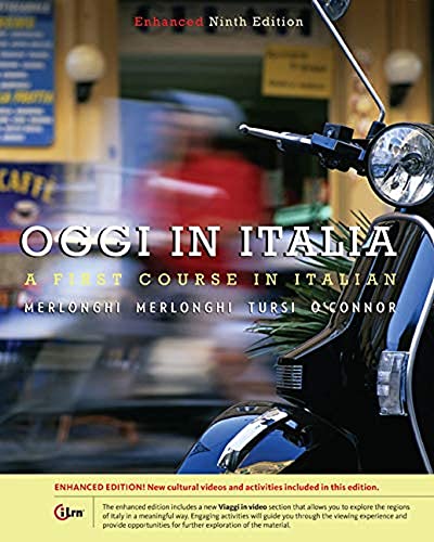 Oggi in Italia, Enhanced: A First Course in Italian (World Languages) von Cengage Learning