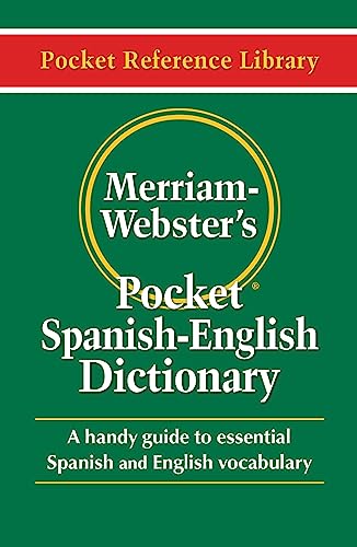 Merriam Webster's Pocket Spanish-English Dictionary (Pocket Reference Library)