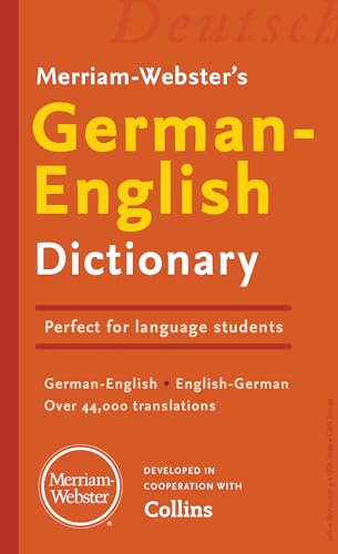 Merriam-webster's German-English Dictionary von Merriam Webster,U.S.