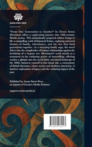 From One Generation to Another von Anson Street Press