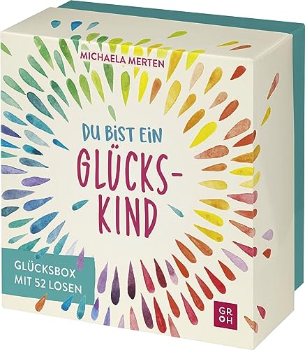 Du bist ein Glückskind: Glücksbox mit 52 Losen. Ein Jahr voller Glück mit kleinen Impulsen, originellen Mottos und kreativen Tipps für jede Woche