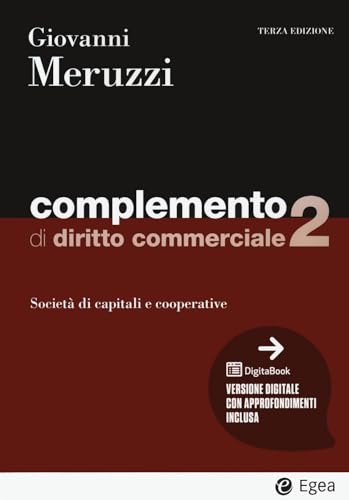 Complemento di diritto commerciale. Con digitabook. Società di capitali e cooperative (Vol. 2) (I Manuali) von EGEA