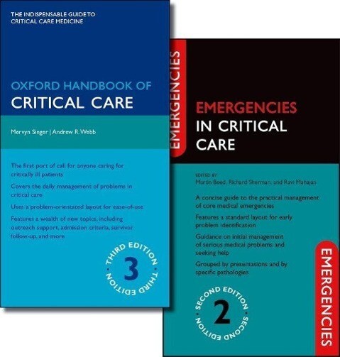 Oxford Handbook of Critical Care Third Edition and Emergencies in Critical Care Second Edition Pack von Oxford University Press