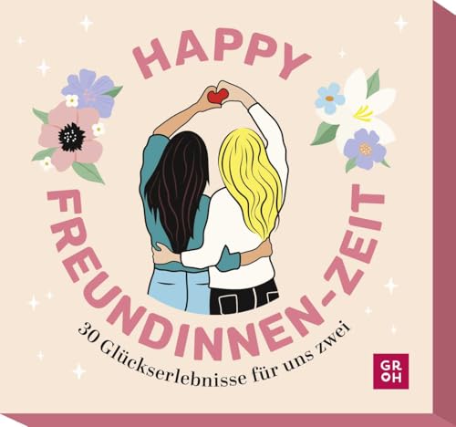 Happy Freundinnen-Zeit: 30 Glückserlebnisse für uns zwei | Kartenbox mit Ideen für gemeinsame Aktivitäten | Schönes Geschenk für die beste Freundin Happy Freundinnen-Zeit: 30 Glückserlebnisse für uns zwei | Kartenbox mit Ideen für gemeinsame Aktivitäten | Schönes Geschenk für die beste Freundin
