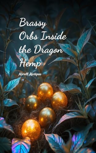 Brassy Orbs Inside the Dragon Hemp von Swan Charm