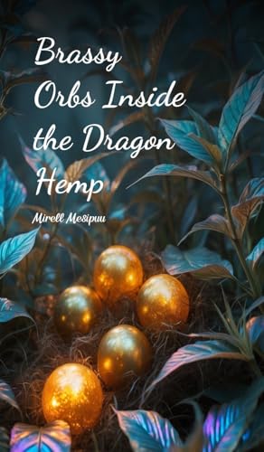 Brassy Orbs Inside the Dragon Hemp von Swan Charm