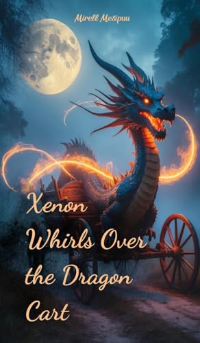 Xenon Whirls Over the Dragon Cart von Swan Charm