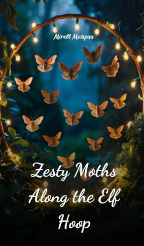 Zesty Moths Along the Elf Hoop von Swan Charm