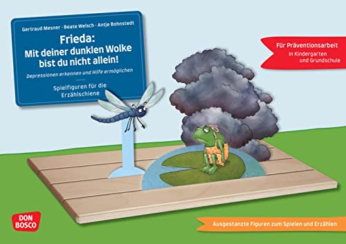 Frieda: Mit deiner dunklen Wolke bist du nicht allein! Erzählschienen-Figurenset: Ausgestanzte Spielfiguren und Skript. Depressionen erkennen und ... in Kita, Grundschule und Förderschule)