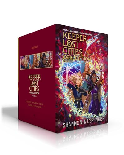 Keeper of the Lost Cities Collection Books 6-9 (Boxed Set): Nightfall; Flashback; Legacy; Unlocked Book 8.5; Stellarlune von Aladdin