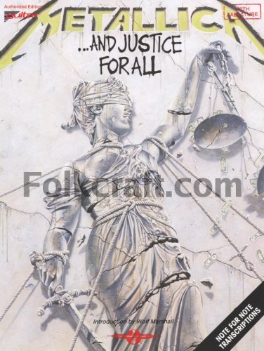 Metallica - ...and Justice for All (Cherry Lane Music Acoustic Guitar Series): Guitar, Vocal. Introduction by Wolf Marshall von Cherry Lane Music Company