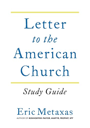 Letter to the American Church Study Guide von Socrates in the City Books