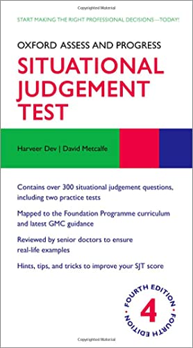 Situational Judgement Test (Oxford Assess and Progress) Situational Judgement Test (Oxford Assess and Progress)