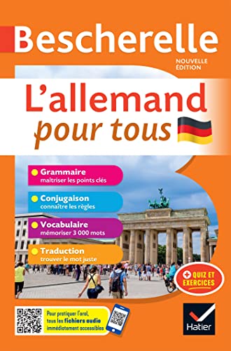 Bescherelle - L'allemand pour tous: tout-en-un (grammaire, conjugaison, vocabulaire) von HATIER