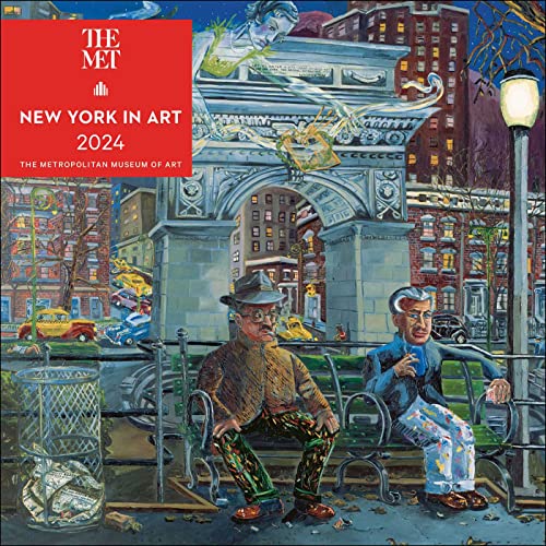 New York in Art 2024 Mini Wall Calendar von Harry N Abrams Inc.