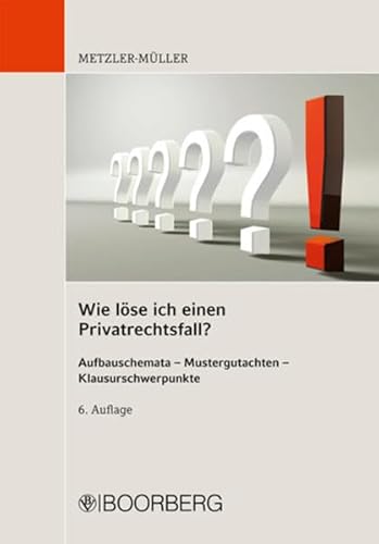 Wie löse ich einen Privatrechtsfall?: Aufbauschemata – Mustergutachten – Klausurschwerpunkte