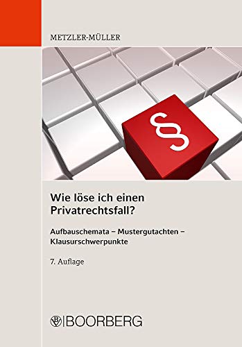 Wie löse ich einen Privatrechtsfall?: Aufbauschemata - Mustergutachten - Klausurschwerpunkte