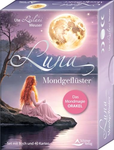 Luna – Mondgeflüster - Das Mondmagie-Orakel: Set mit Buch und 40 Karten von Schirner Verlag