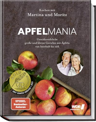 Apfelmania: Unwiderstehliche große und kleine Gerichte mit Äpfeln von süß bis herzhaft – Kochen mit Martina und Moritz – Apfelkuchen, Apfelpfannkuchen, Apfel-Senf-Risotto, Apfel-Ratatouille u.v.m. Apfelmania: Unwiderstehliche große und kleine Gerichte mit Äpfeln von süß bis herzhaft – Kochen mit Martina und Moritz – Apfelkuchen, Apfelpfannkuchen, Apfel-Senf-Risotto, Apfel-Ratatouille u.v.m.