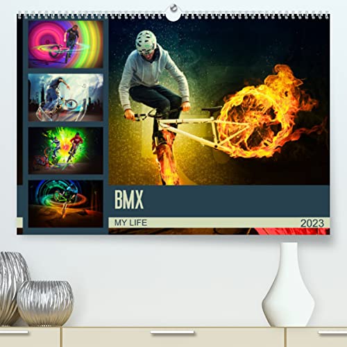 BMX My Life (Premium, hochwertiger DIN A2 Wandkalender 2023, Kunstdruck in Hochglanz): Einmalig fantastische BMX Bilderwelten (Monatskalender, 14 Seiten ) (CALVENDO Sport) von CALVENDO