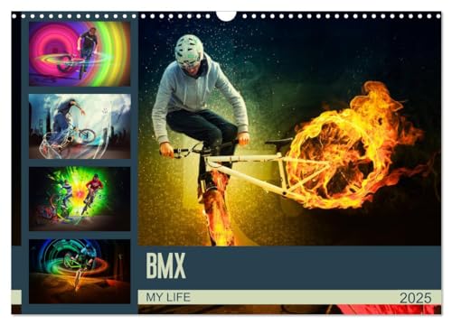 BMX My Life (Wandkalender 2025 DIN A3 quer), CALVENDO Monatskalender von CALVENDO