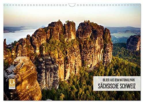 Bilder aus dem Nationalpark Sächsische Schweiz (Wandkalender 2025 DIN A3 quer), CALVENDO Monatskalender von CALVENDO