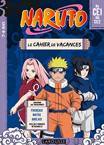 NARUTO - Cahier de vacances du CE1 au CE2: Le cahier de vacances du CE1 au CE2