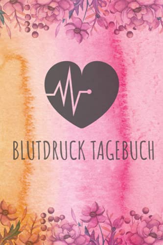 Blutdruck Tagebuch: Blutdruckpass zum Ausfüllen, Eintragen der Messwerte von Blutdruckwerten, kompakter Begleiter zur Kontrolle der ... als Blutdrucktagebuch für Diabetiker