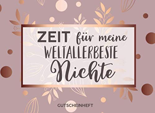 Gutscheinheft Weltbeste Nichte: Personalisiertes Gutscheinbuch Nichte - 50 Gutscheinen zum einlösen: 25 vorgefertigt + 25 zum selber Ausfüllen und ... Geburtstag, Weihnachten für den PatenNichte Gutscheinheft Weltbeste Nichte: Personalisiertes Gutscheinbuch Nichte - 50 Gutscheinen zum einlösen: 25 vorgefertigt + 25 zum selber Ausfüllen und ... Geburtstag, Weihnachten für den PatenNichte von Independently published