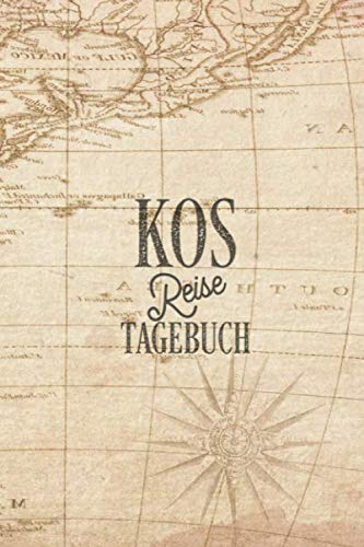 Kos Reisetagebuch: Urlaubstagebuch Kos.Reise Logbuch für 40 Reisetage für Reiseerinnerungen der schönsten Urlaubsreise Sehenswürdigkeiten und ... Notizbuch,Abschiedsgeschenk