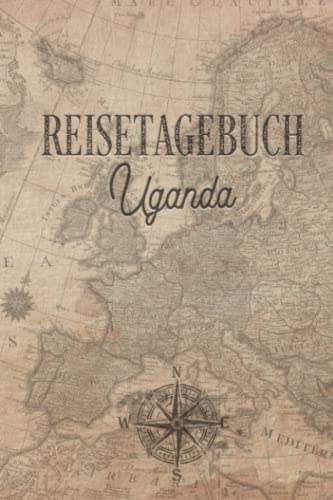 Reisetagebuch Uganda: Urlaubstagebuch,Afrika Reise,Urlaubsreise Logbuch für 40 Reisetage für Reiseerinnerungen und Sehenswürdigkeiten,Rundreise mit ... Geschenk Notizbuch, Abschiedsgeschenk