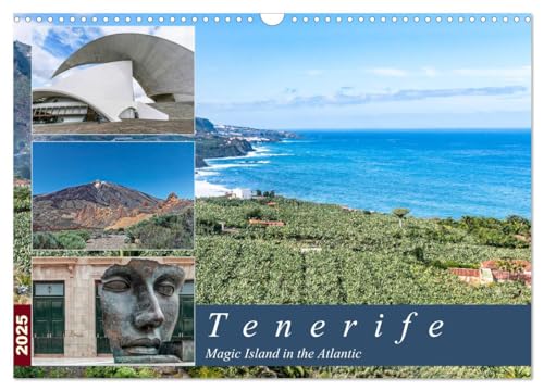 Tenerife - Magic Island in the Atlantic (Wandkalender 2025 DIN A3 quer), CALVENDO Monatskalender von CALVENDO